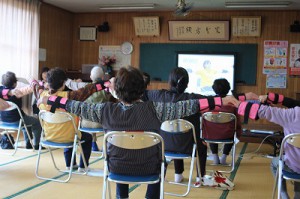 「小川町上住吉地区で「いきいき百歳体操」スタート！」に関する画像